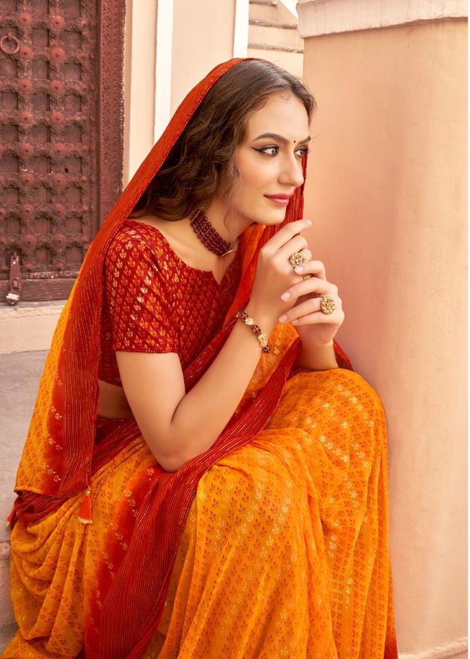 Kashvi Jhalak Designer Ethnic Wear Wholesale Saree Collection